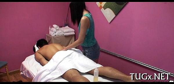  Chap caught having sex during massage